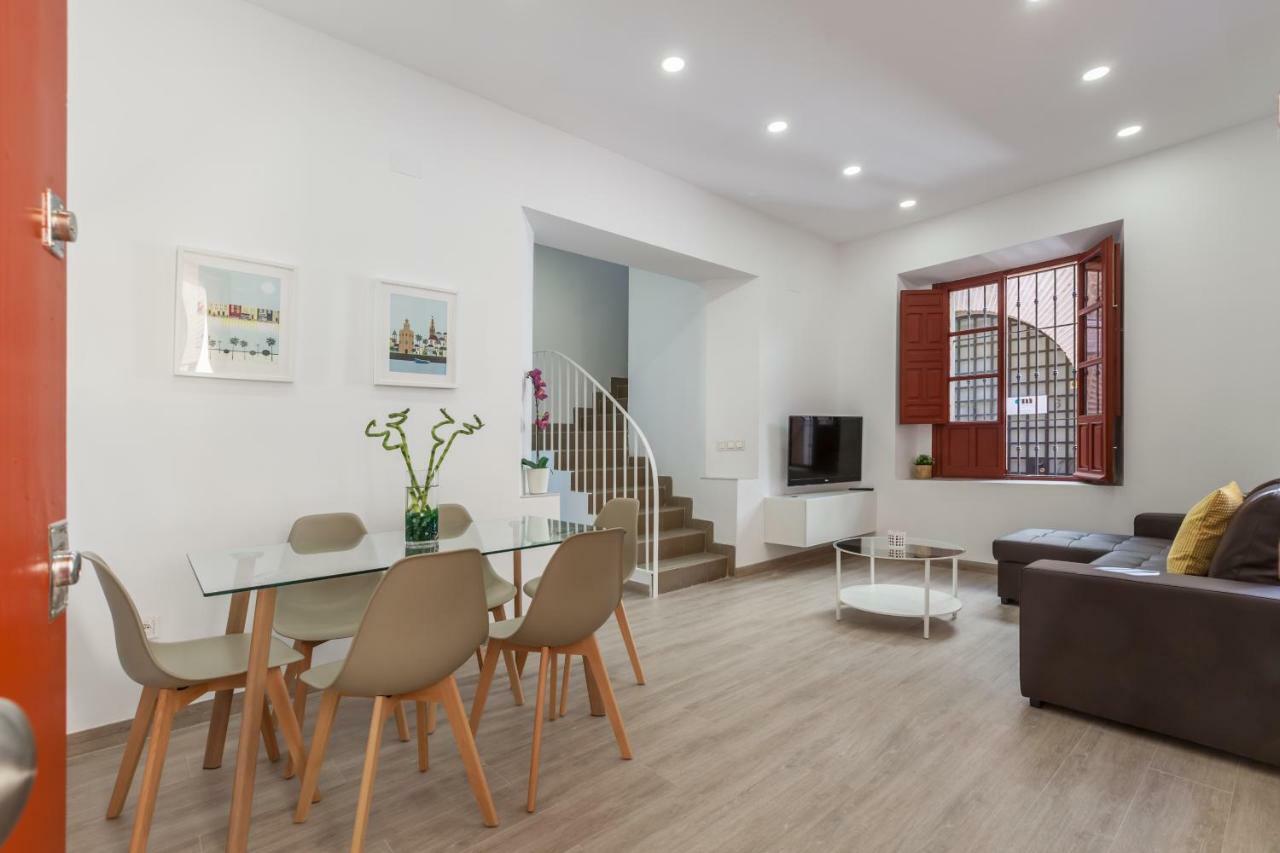 Centro, 3Bd Y 2Ba, 1Min Catedral, Duplex De Lujo Appartement Sevilla Buitenkant foto